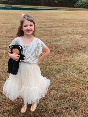 Lola and the boys star tulle skirt
